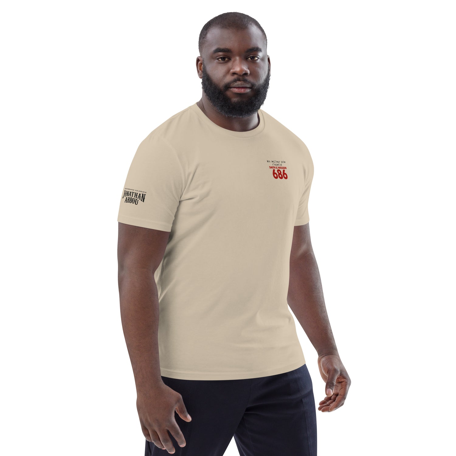 Jonathan Abbou - T-shirt unisexe en coton biologique - 357