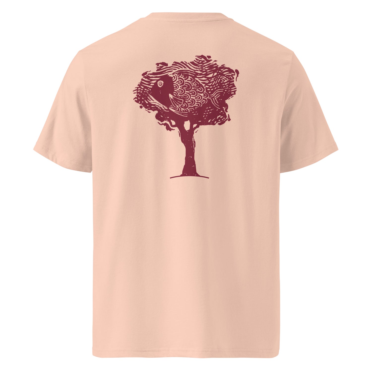 La Croix Gratiot - T-shirt unisexe en coton biologique - Coeur et Dos