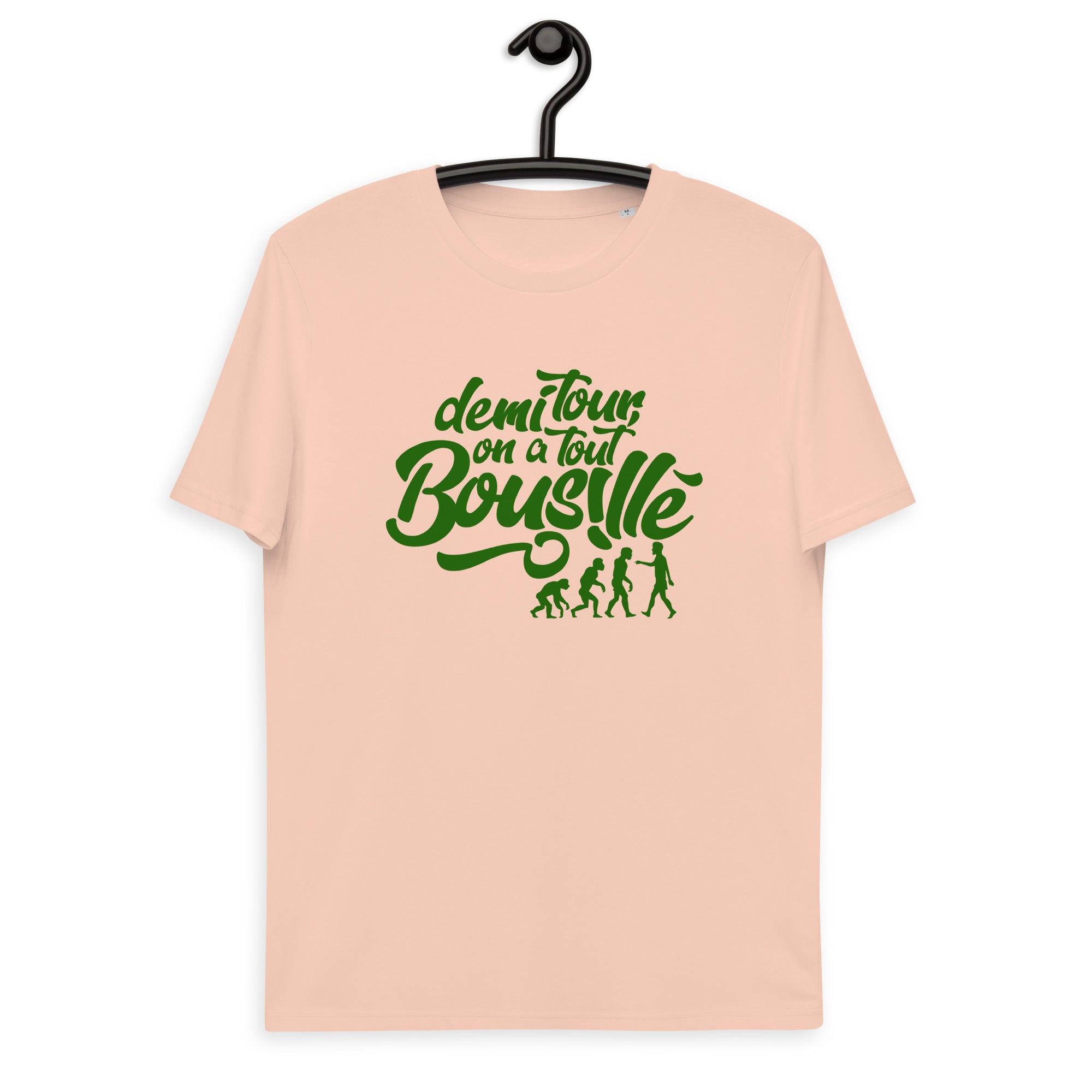 Demi tour - T-shirt unisexe en coton biologique