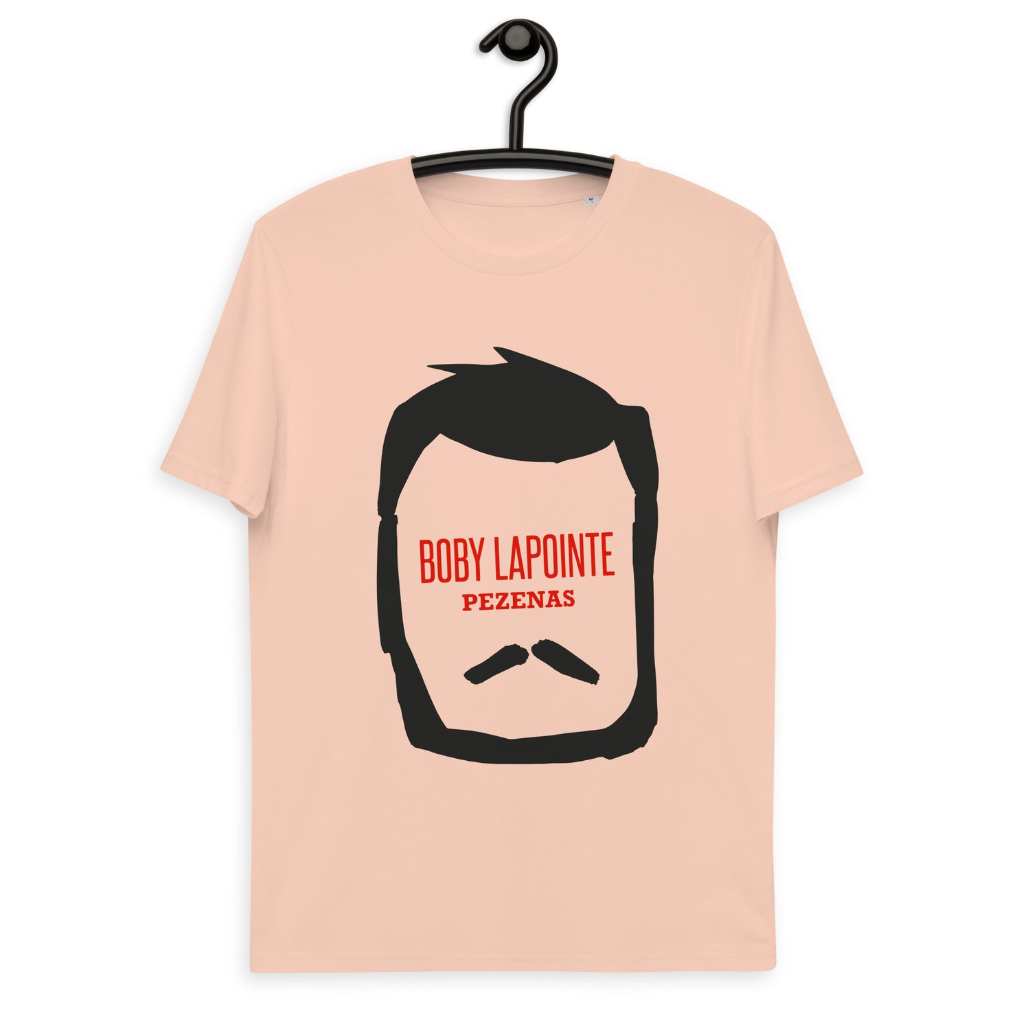 Boby Lapointe - Tête Bara -T-shirt unisexe en coton biologique