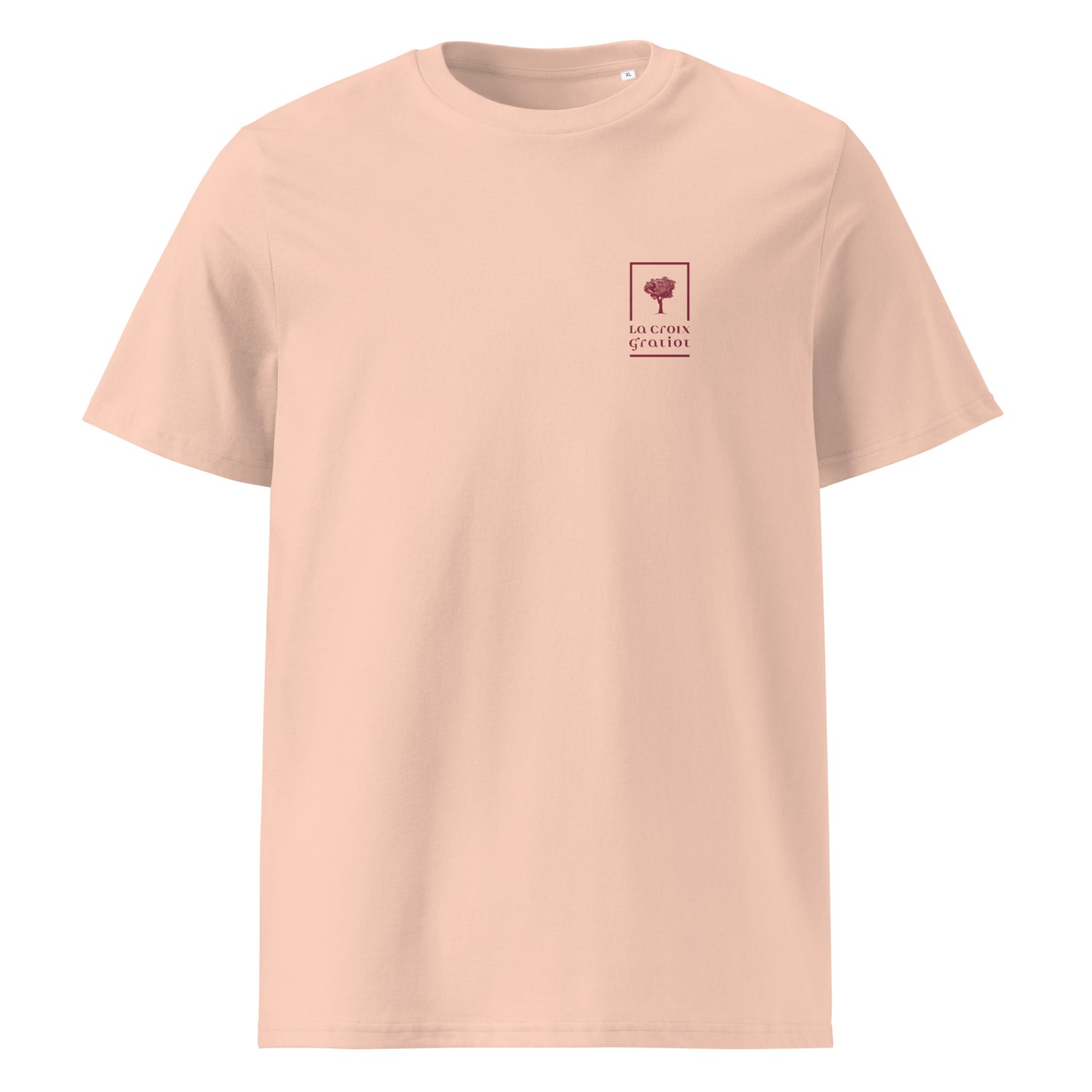 La Croix Gratiot - T-shirt unisexe en coton biologique - Coeur et Dos