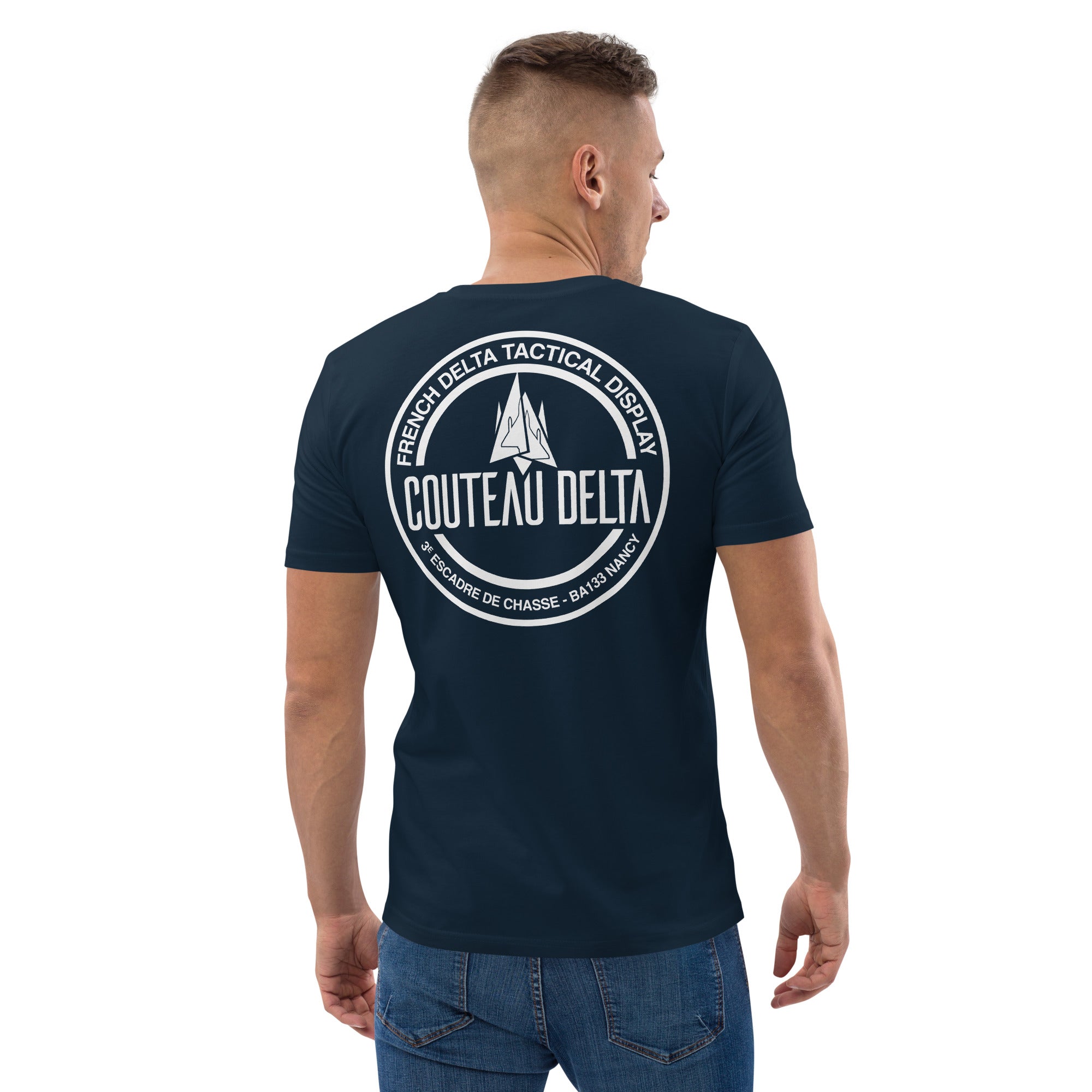 Couteau Delta - T-shirt unisexe en coton biologique - Coeur et Dos