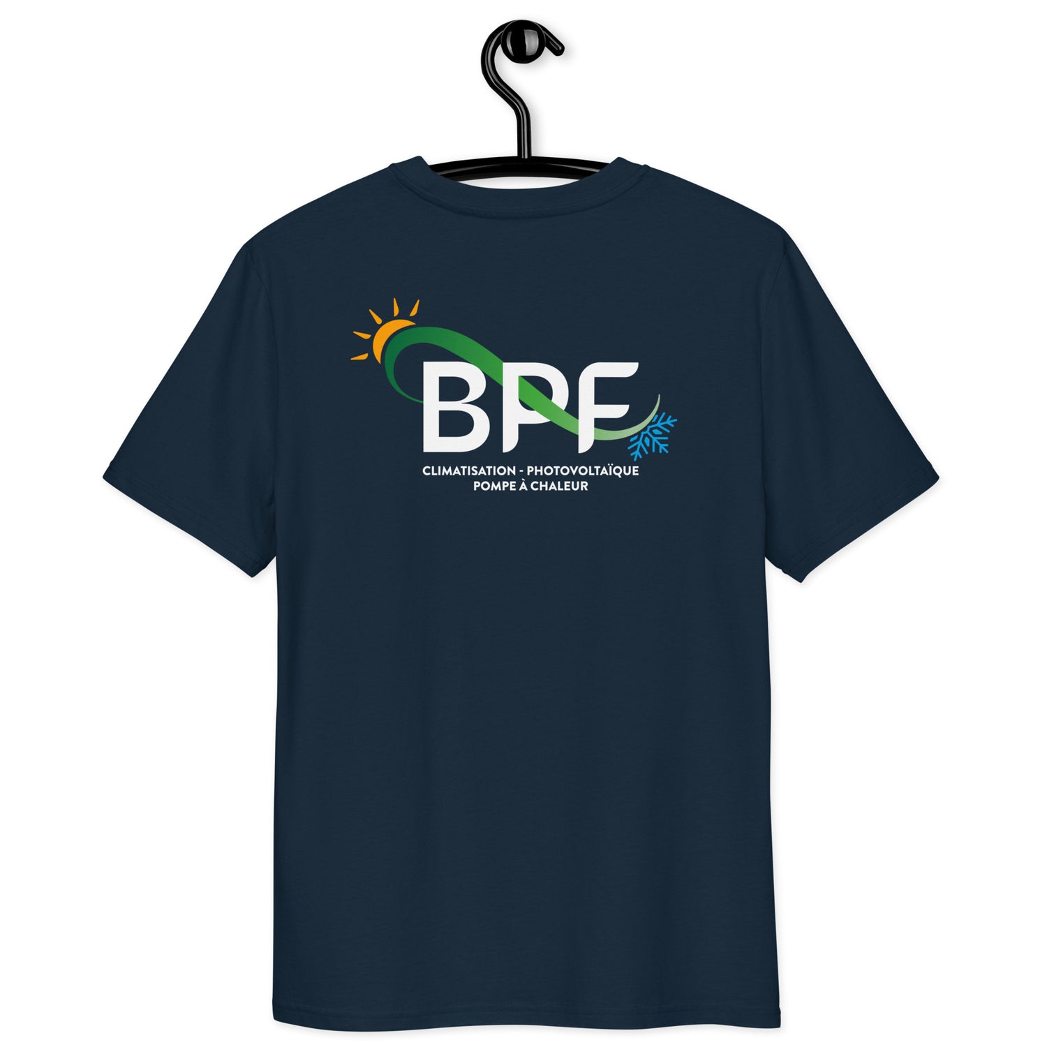 BPF - T-shirt unisexe en coton biologique - Coeur et Dos
