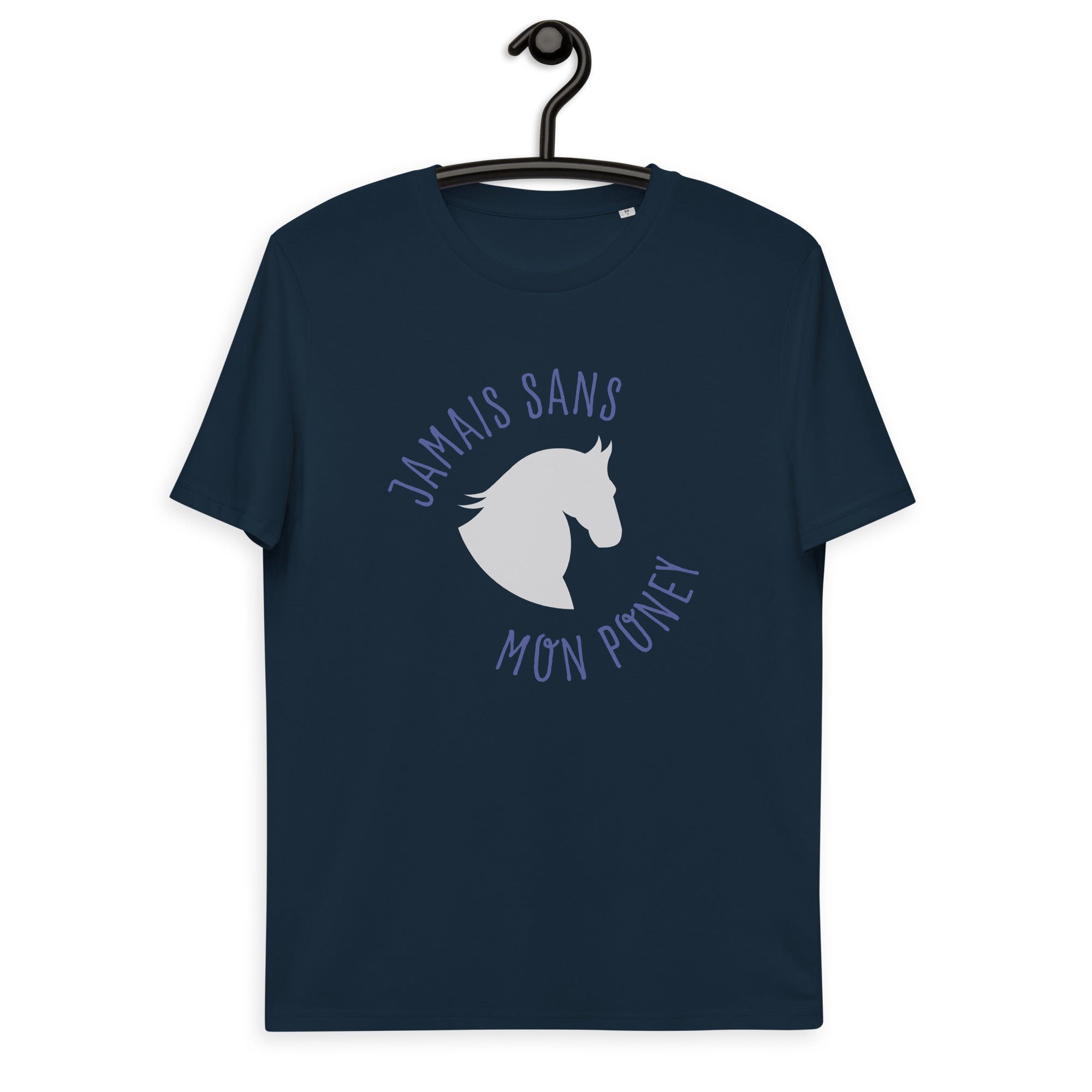 Jamais son mon poney - T-shirt unisexe en coton biologique