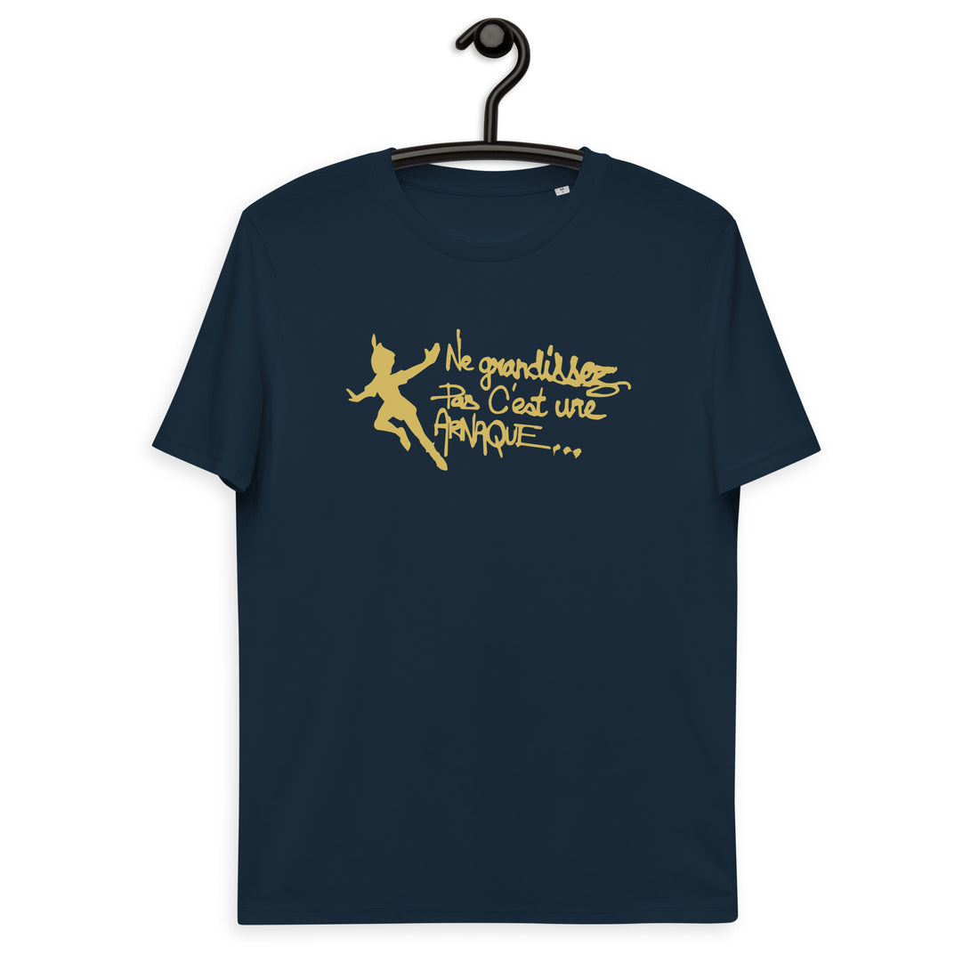 Ne grandissez pas  -  T-shirt unisexe en coton biologique
