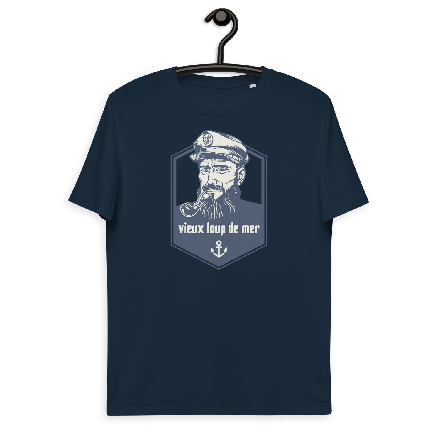 Vieux loup de mer - T-shirt unisexe en coton biologique