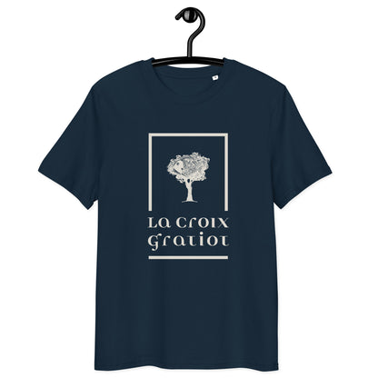 La Croix Gratiot - T-shirt unisexe en coton biologique - Imp. Coeur uniquement