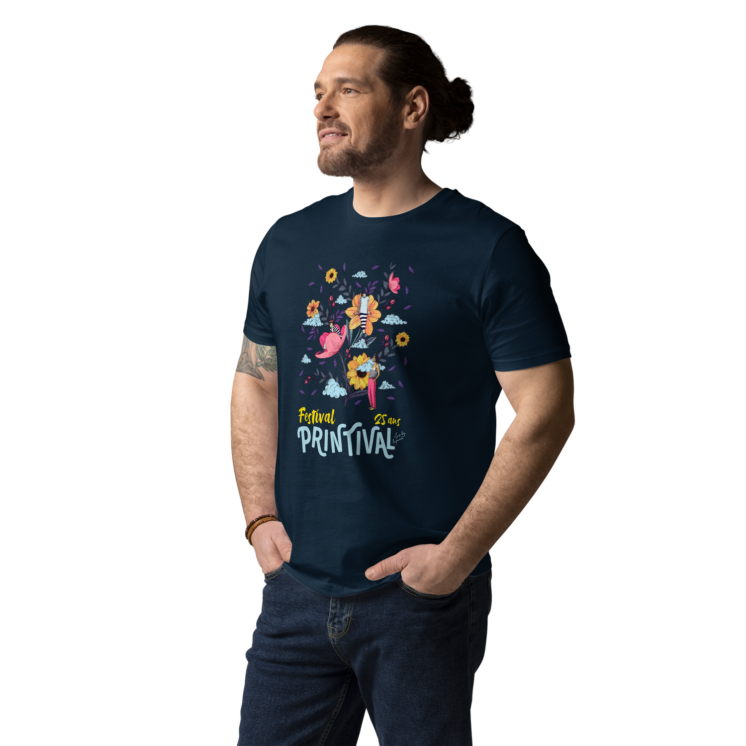 Printival 2025 - T-shirt unisexe en coton biologique