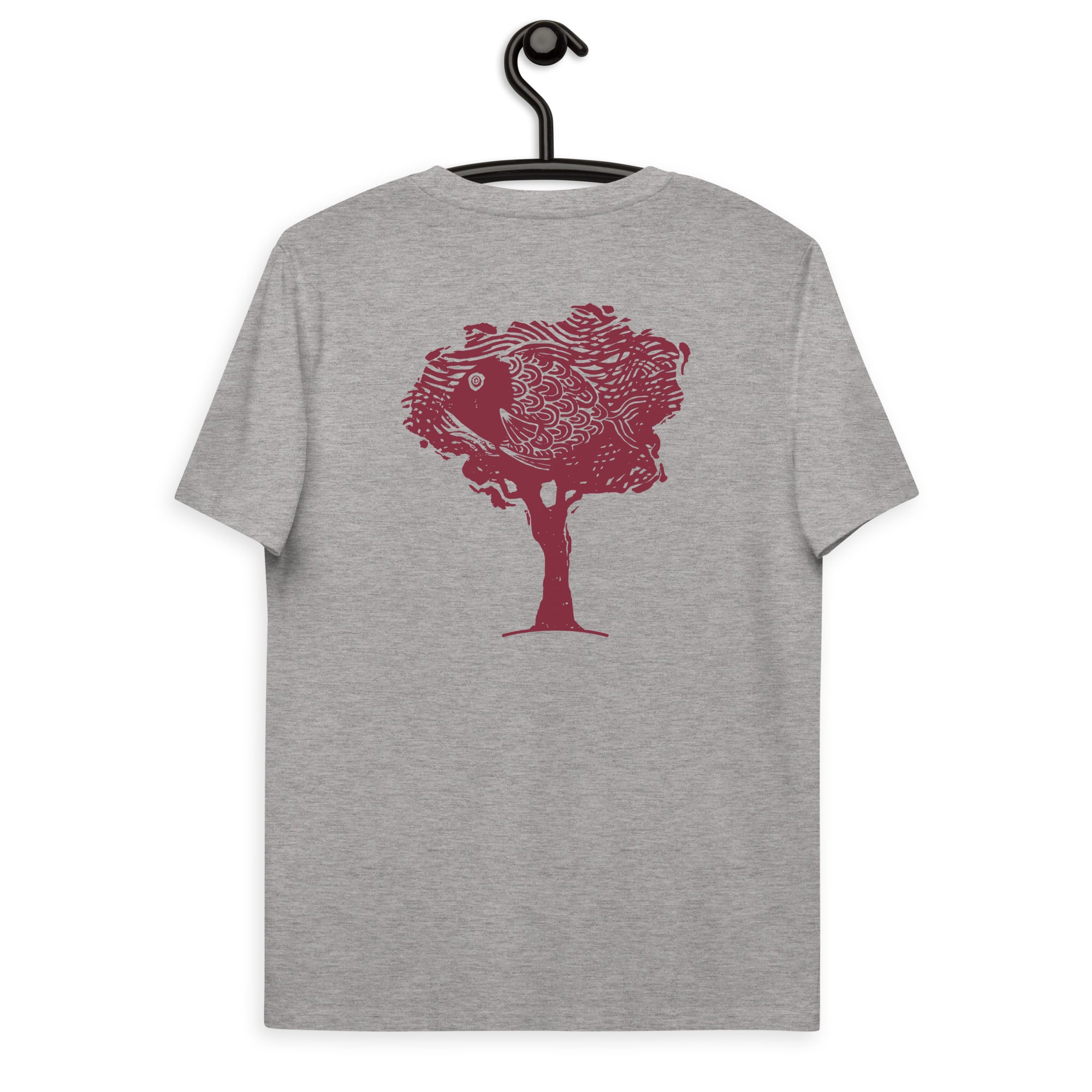 La Croix Gratiot - T-shirt unisexe en coton biologique - Coeur et Dos