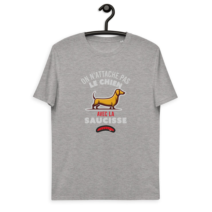 Chien Saucisse - T-shirt unisexe en coton biologique