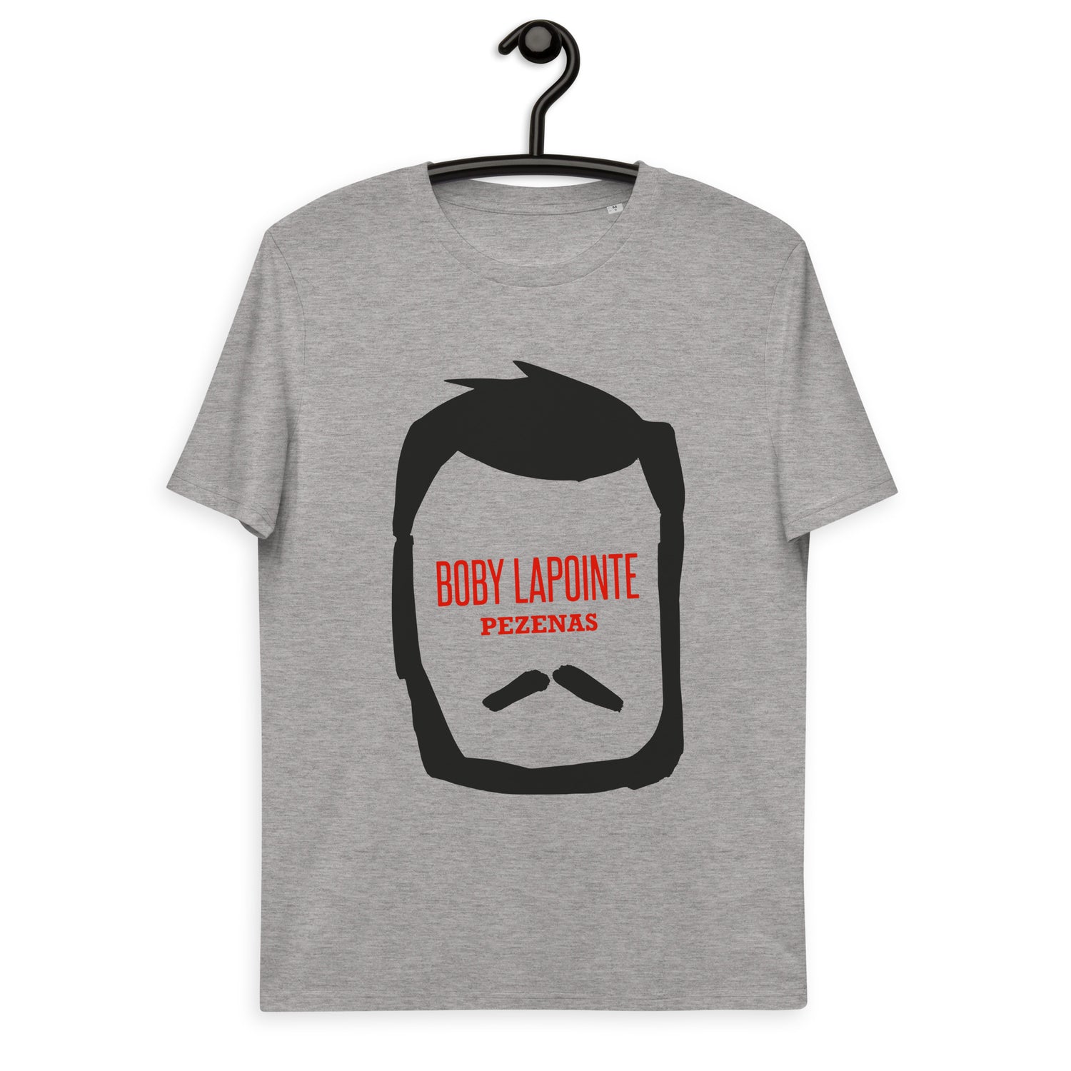 Boby Lapointe - Tête Bara -T-shirt unisexe en coton biologique