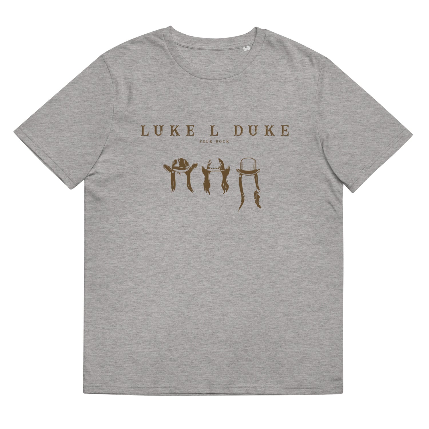 Luke L Duke - Tête - T-shirt unisexe en coton biologique