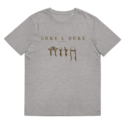 Luke L Duke - Tête - T-shirt unisexe en coton biologique