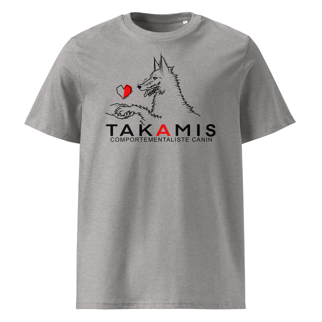 Takamis - T-shirt unisexe en coton biologique