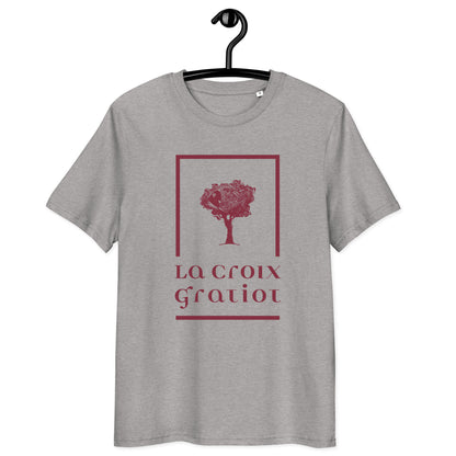 La Croix Gratiot - T-shirt unisexe en coton biologique - Imp. Coeur uniquement