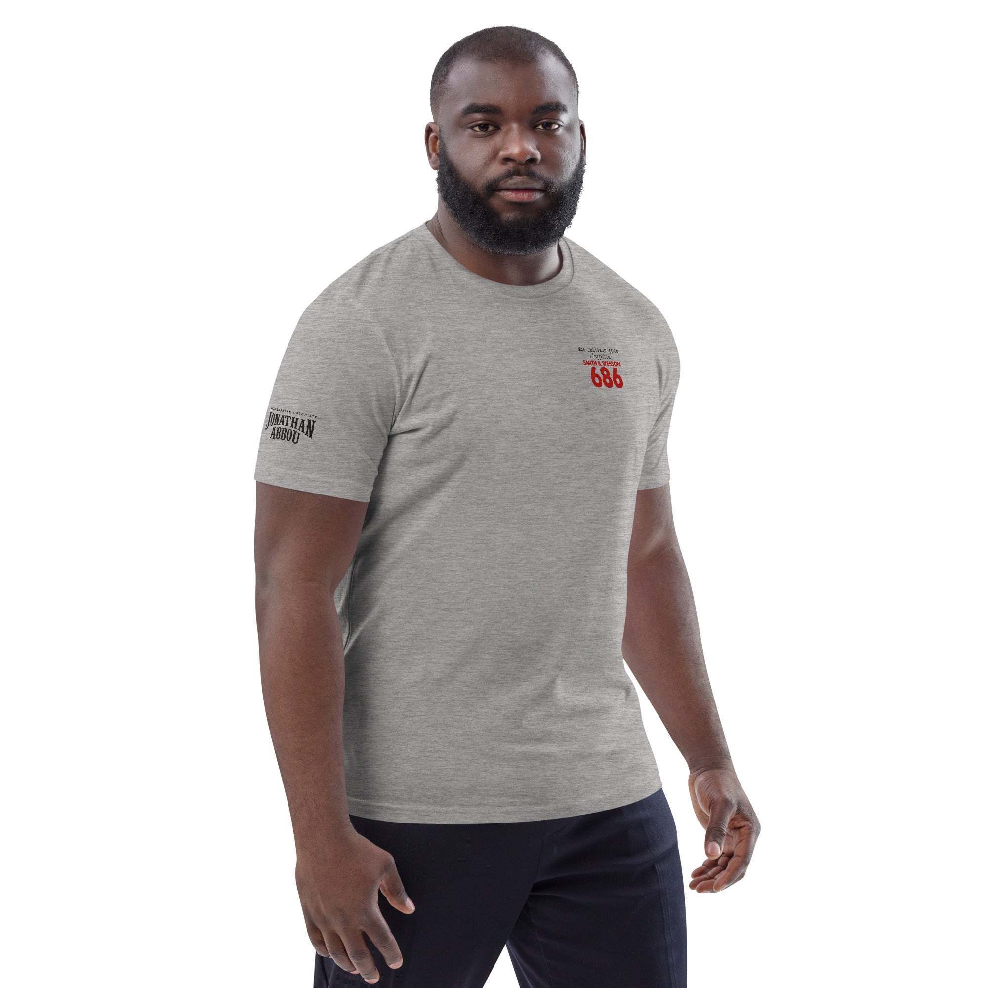 Jonathan Abbou - T-shirt unisexe en coton biologique - 357