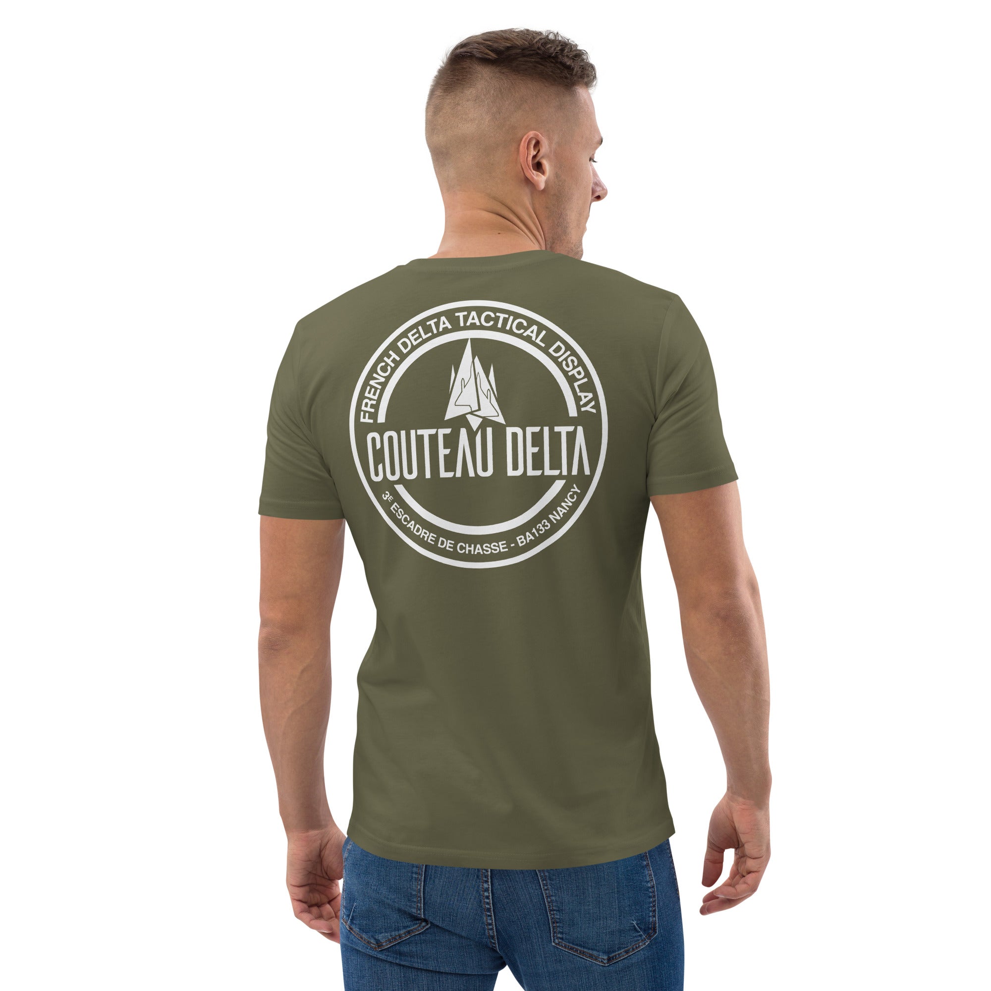 Couteau Delta - T-shirt unisexe en coton biologique - Coeur et Dos