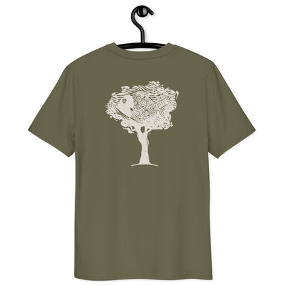 La Croix Gratiot - T-shirt unisexe en coton biologique - Coeur et Dos