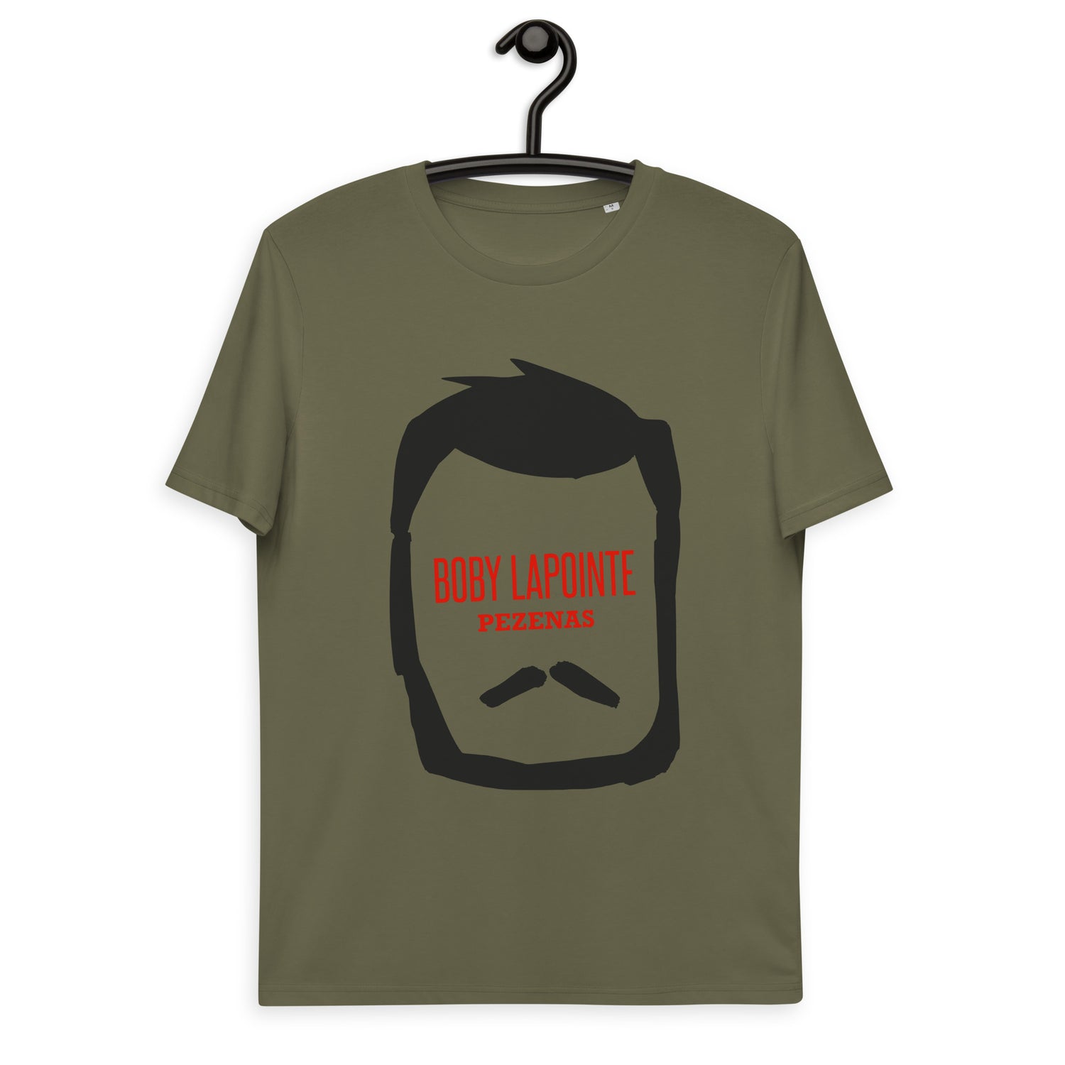 Boby Lapointe - Tête Bara -T-shirt unisexe en coton biologique