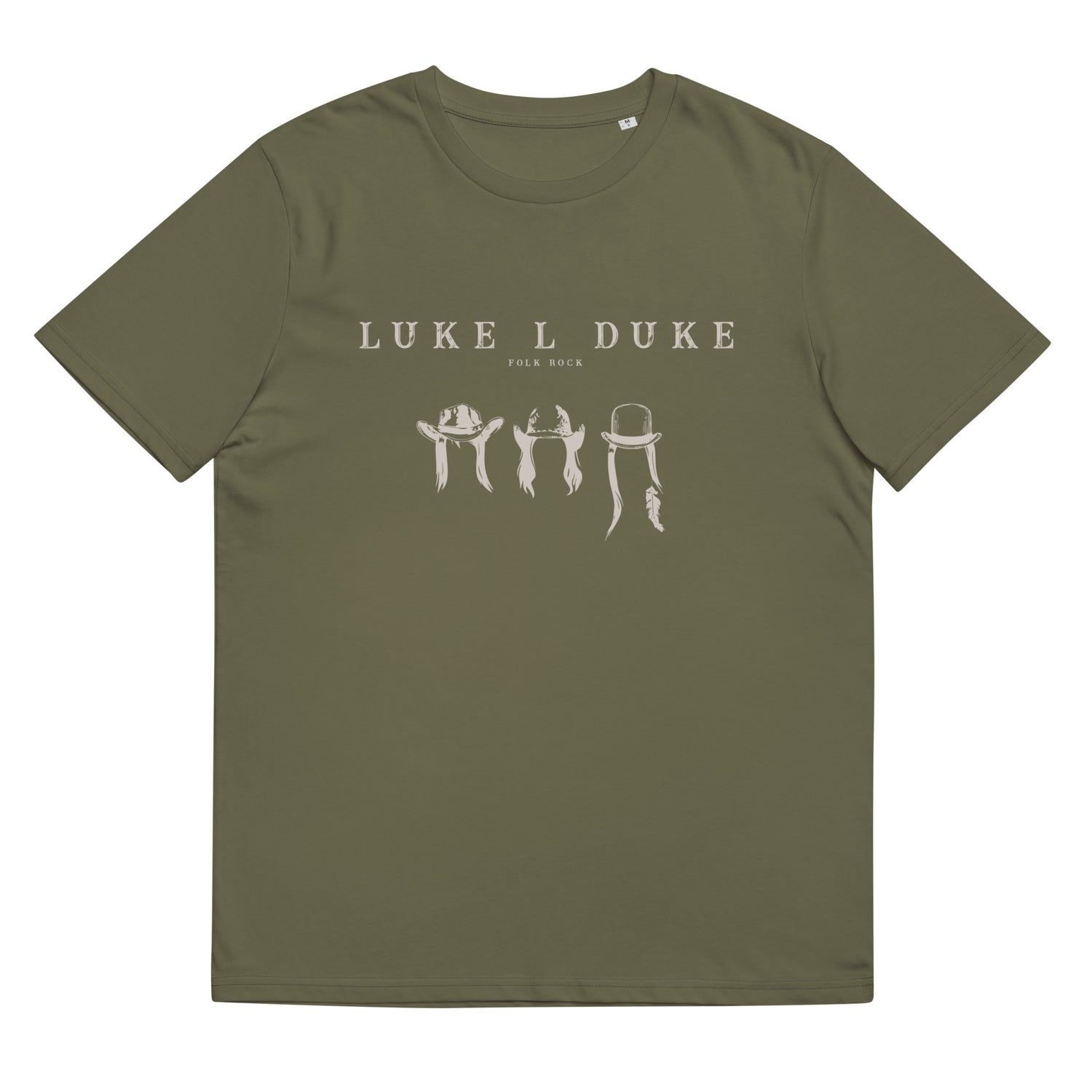 Luke L Duke - Tête - T-shirt unisexe en coton biologique