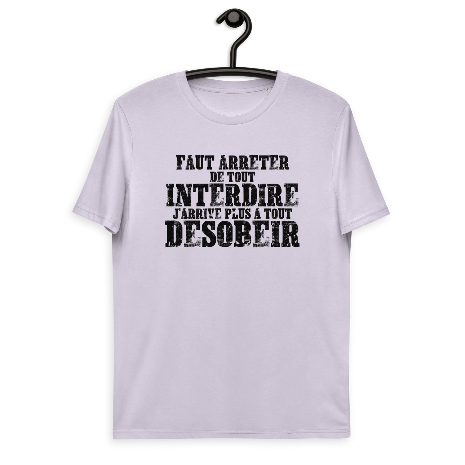 Faut arrêter de tout interdire - T-shirt unisexe en coton biologique