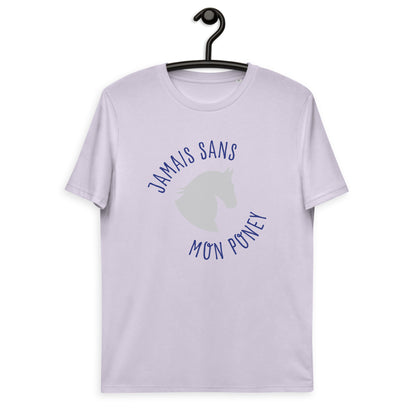 Jamais son mon poney - T-shirt unisexe en coton biologique