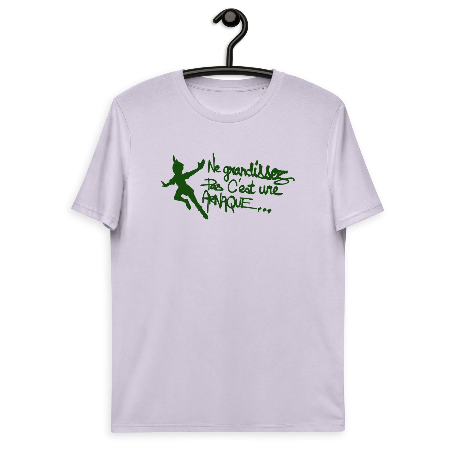 Ne grandissez pas  -  T-shirt unisexe en coton biologique