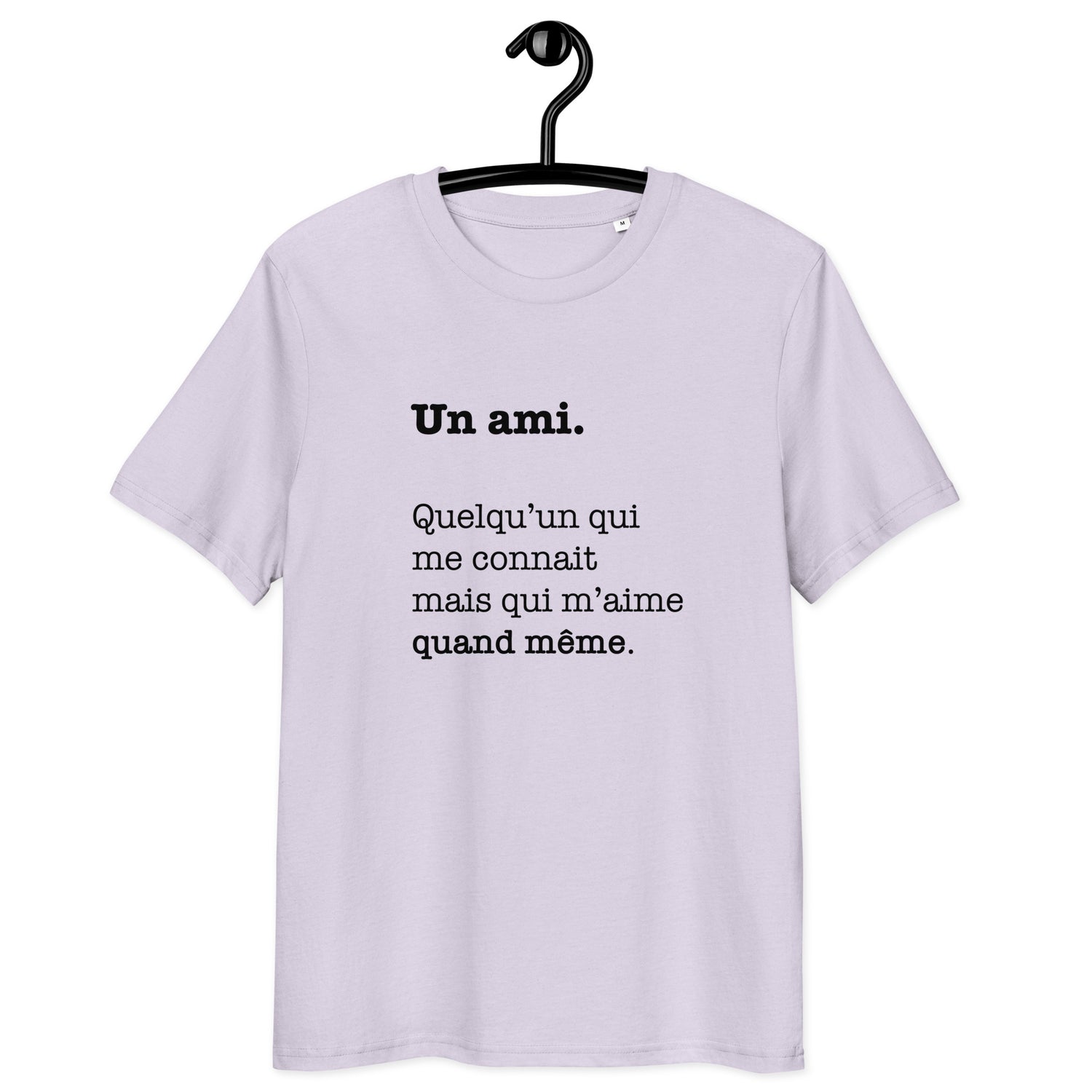 Ami - Définition - T-shirt unisexe en coton biologique