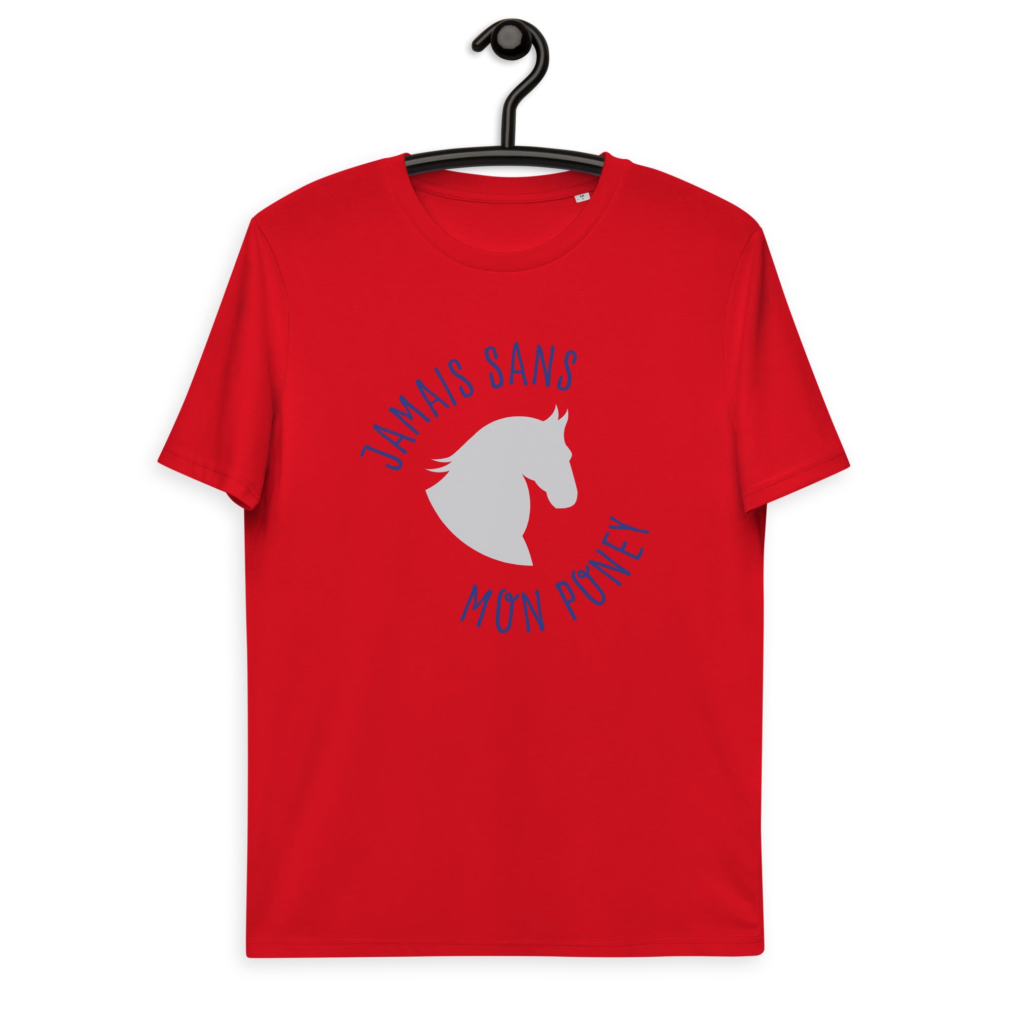 Jamais son mon poney - T-shirt unisexe en coton biologique