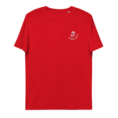 Chez Paul - T-shirt unisexe en coton biologique - Brodé