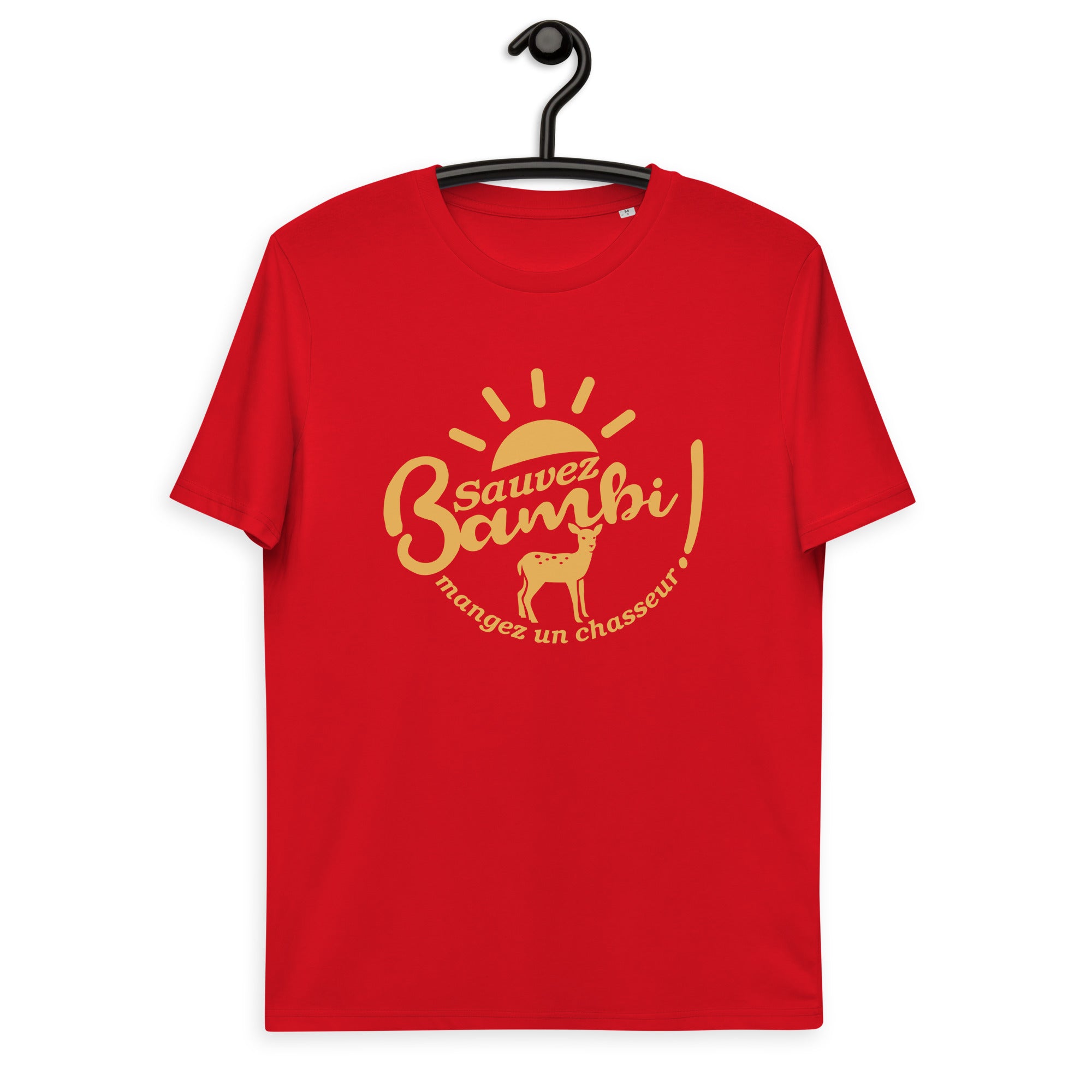 Sauvez Bambi - T-shirt unisexe en coton biologique
