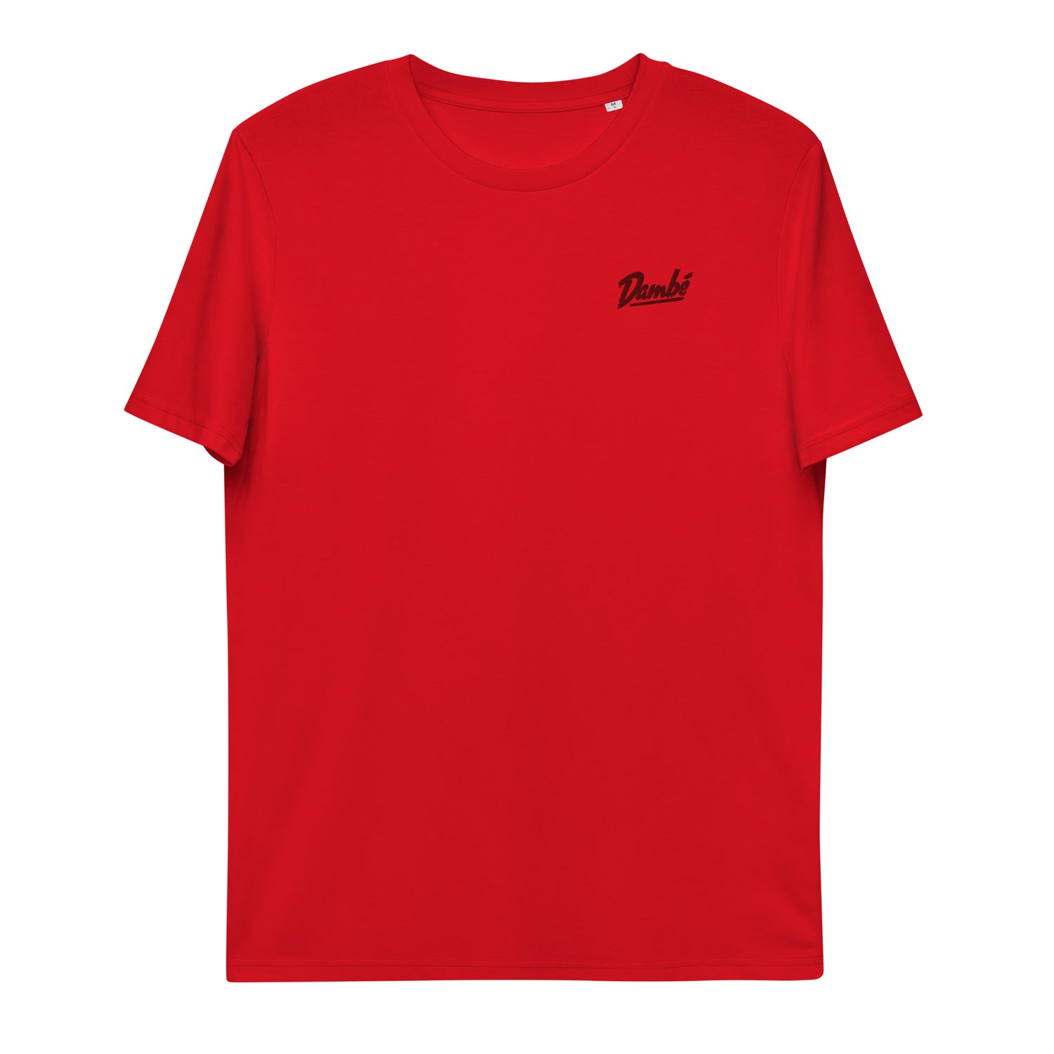 Dambé - T-shirt unisexe en coton biologique brodé