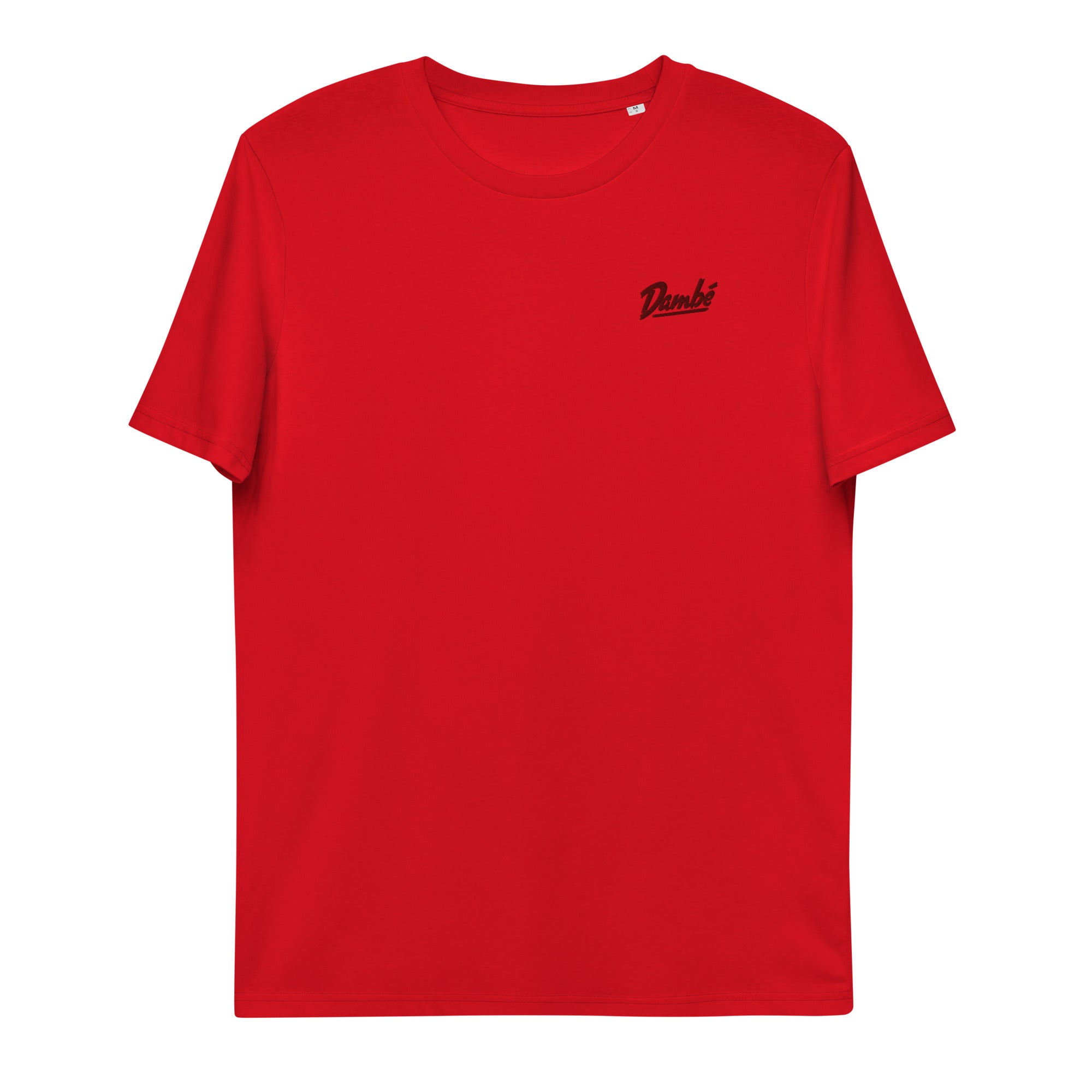 Dambé - T-shirt unisexe en coton biologique brodé