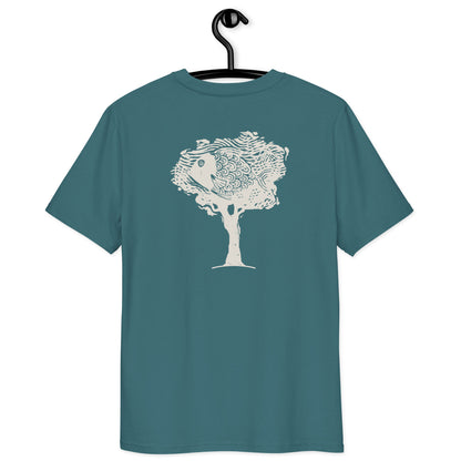 La Croix Gratiot - T-shirt unisexe en coton biologique - Coeur et Dos