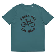 J'peux pas j'ai vélo - T-shirt unisexe en coton biologique
