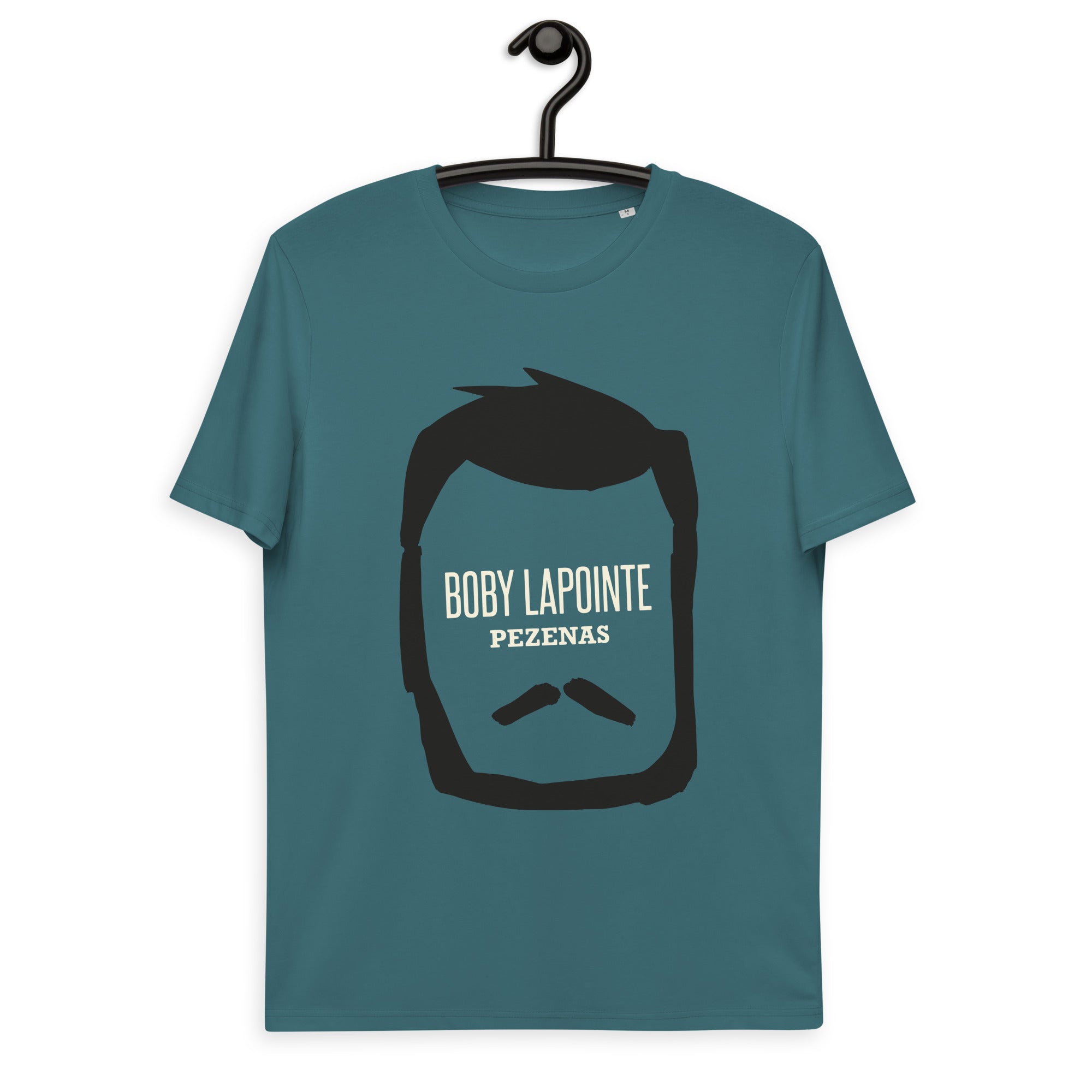 Boby Lapointe - Tête Bara -T-shirt unisexe en coton biologique