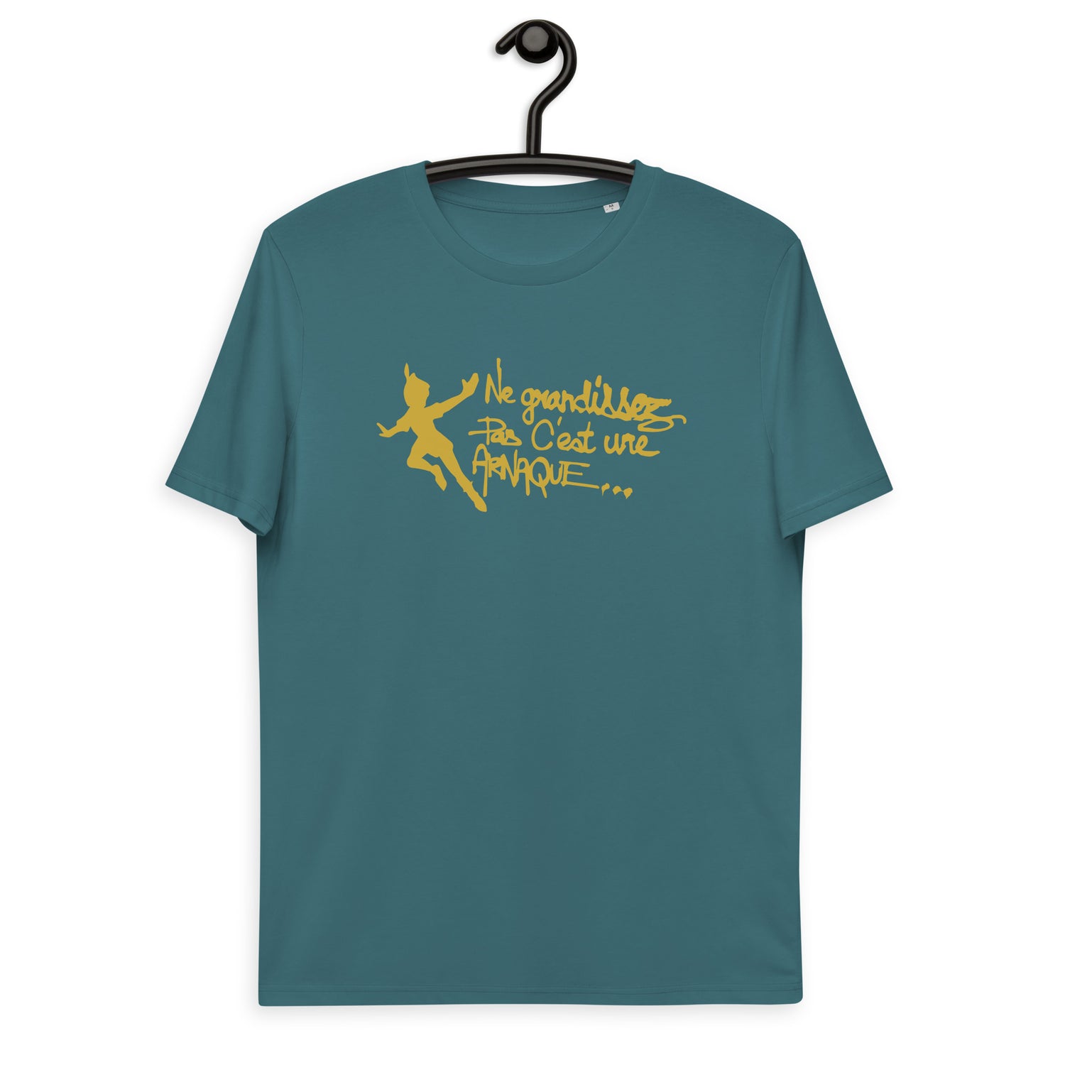 Ne grandissez pas  -  T-shirt unisexe en coton biologique
