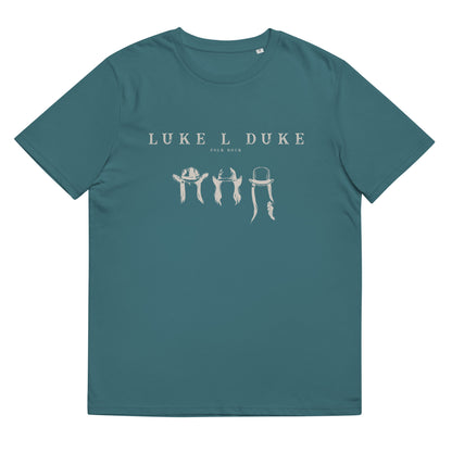 Luke L Duke - Tête - T-shirt unisexe en coton biologique