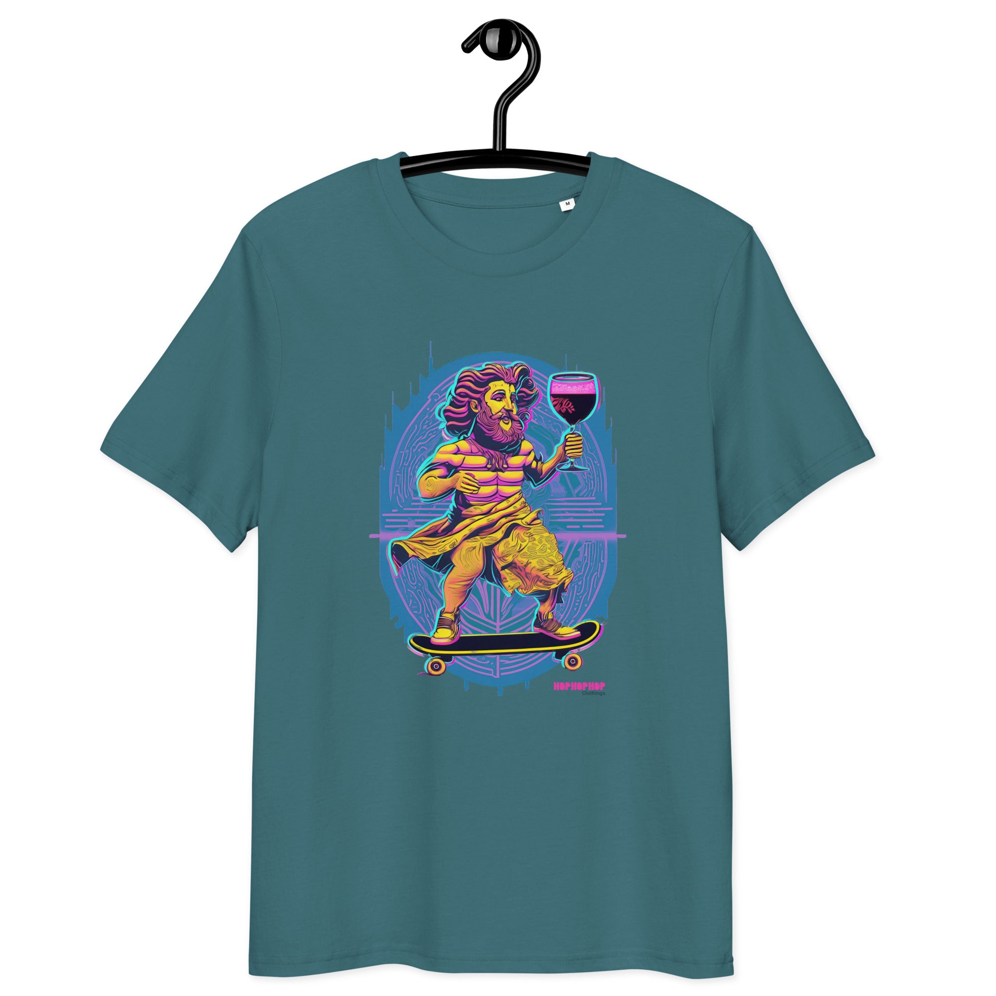 Hop Hop Hop - DVS - Bacchus Rider - T-shirt unisexe en coton biologique