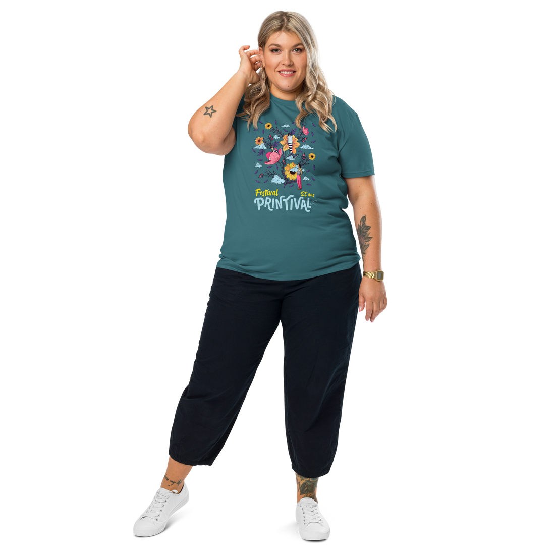 Printival 2025 - T-shirt unisexe en coton biologique
