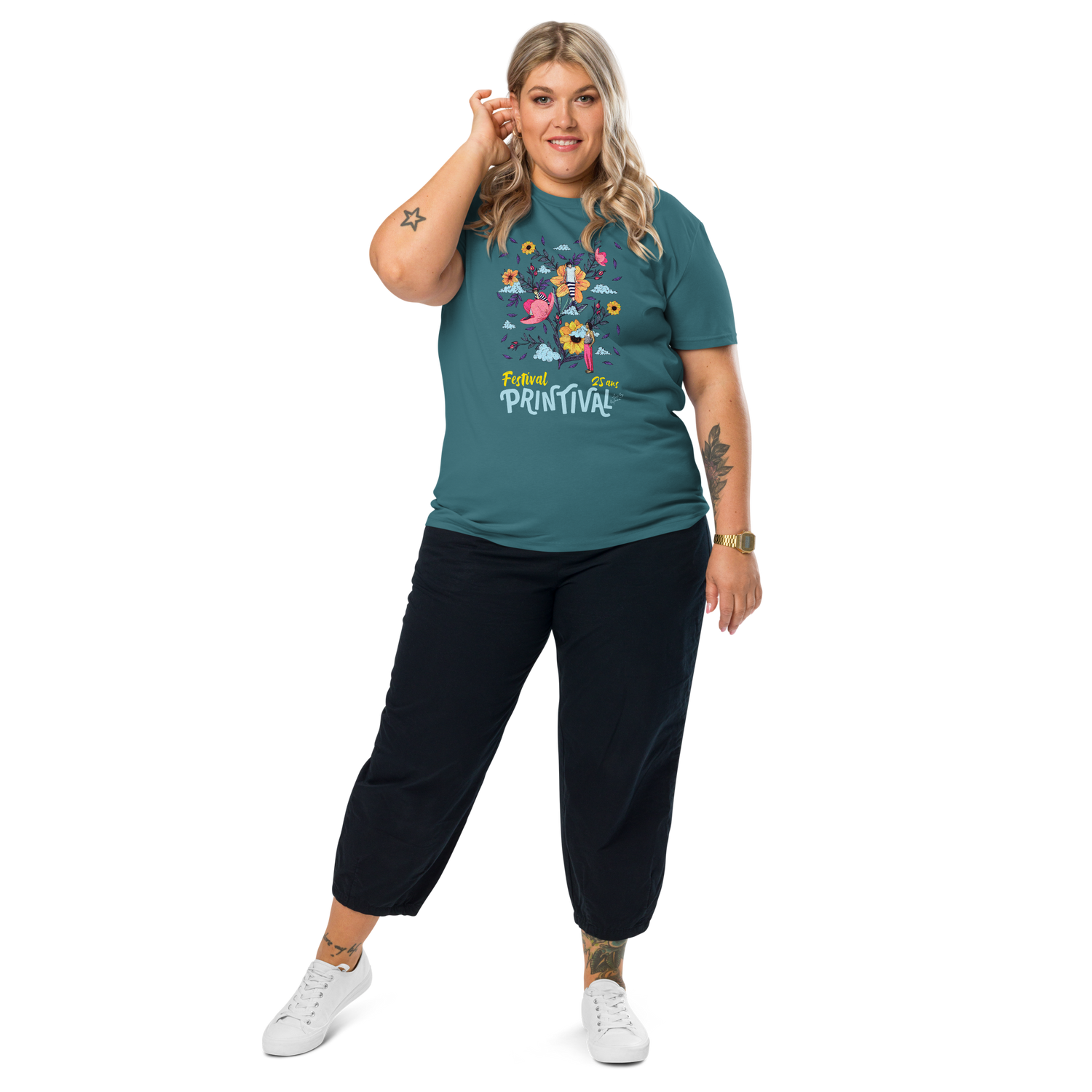 Printival 2025 - T-shirt unisexe en coton biologique