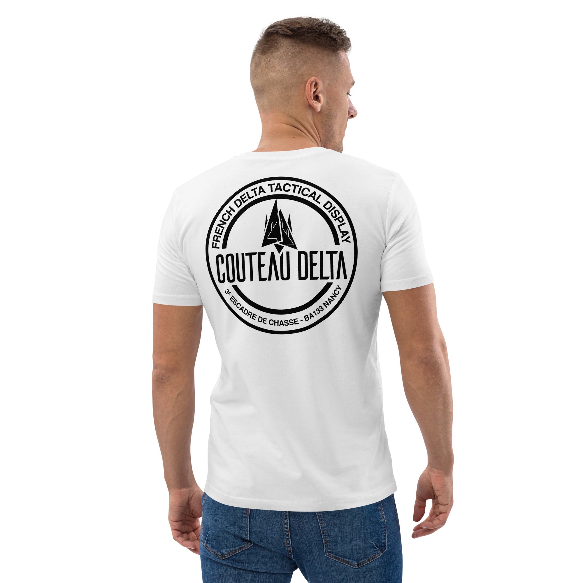 Couteau Delta - T-shirt unisexe en coton biologique - Coeur et Dos