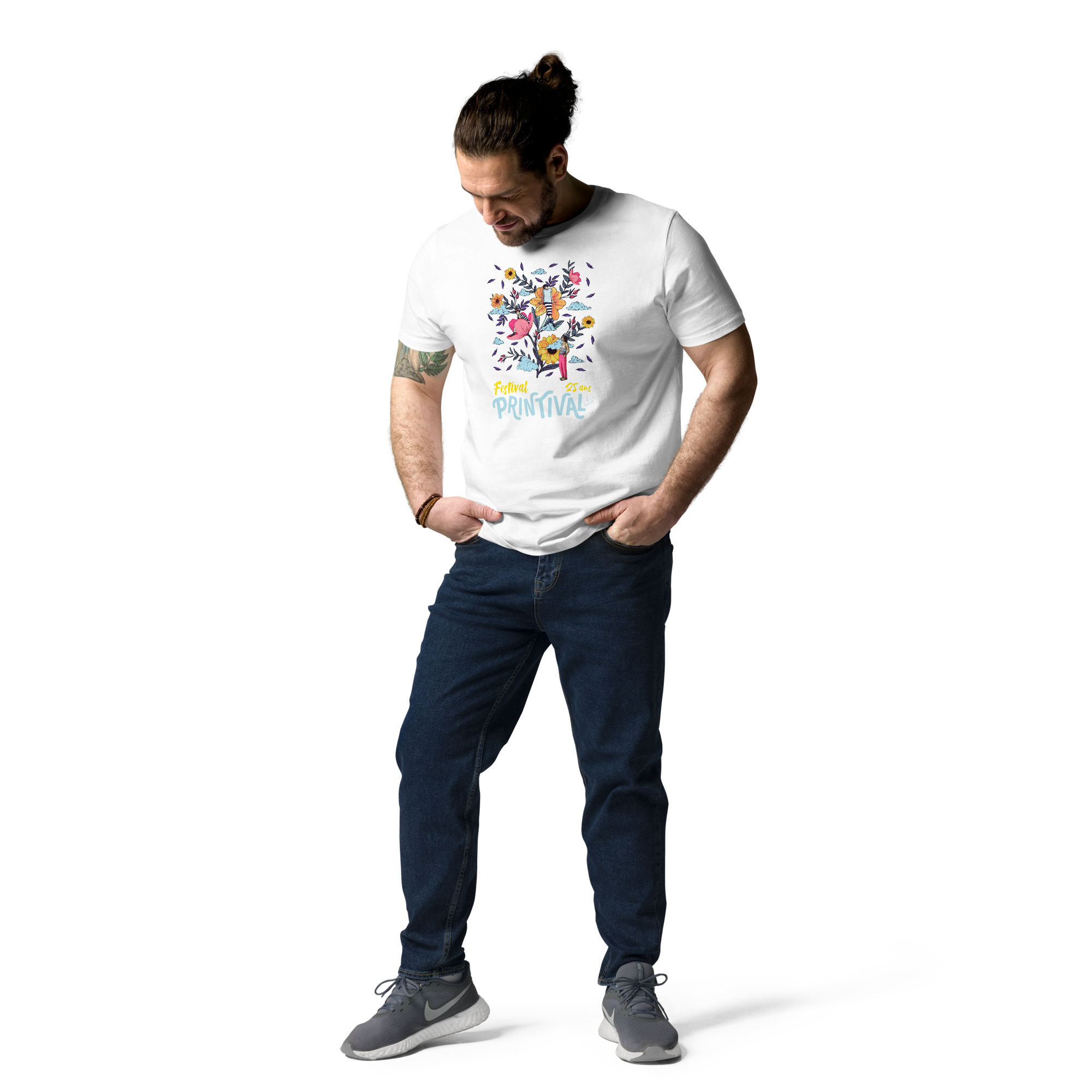 Printival 2025 - T-shirt unisexe en coton biologique