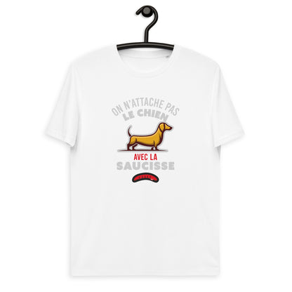 Chien Saucisse - T-shirt unisexe en coton biologique