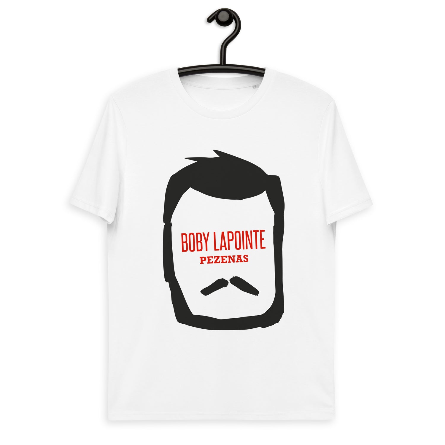 Boby Lapointe - Tête Bara -T-shirt unisexe en coton biologique
