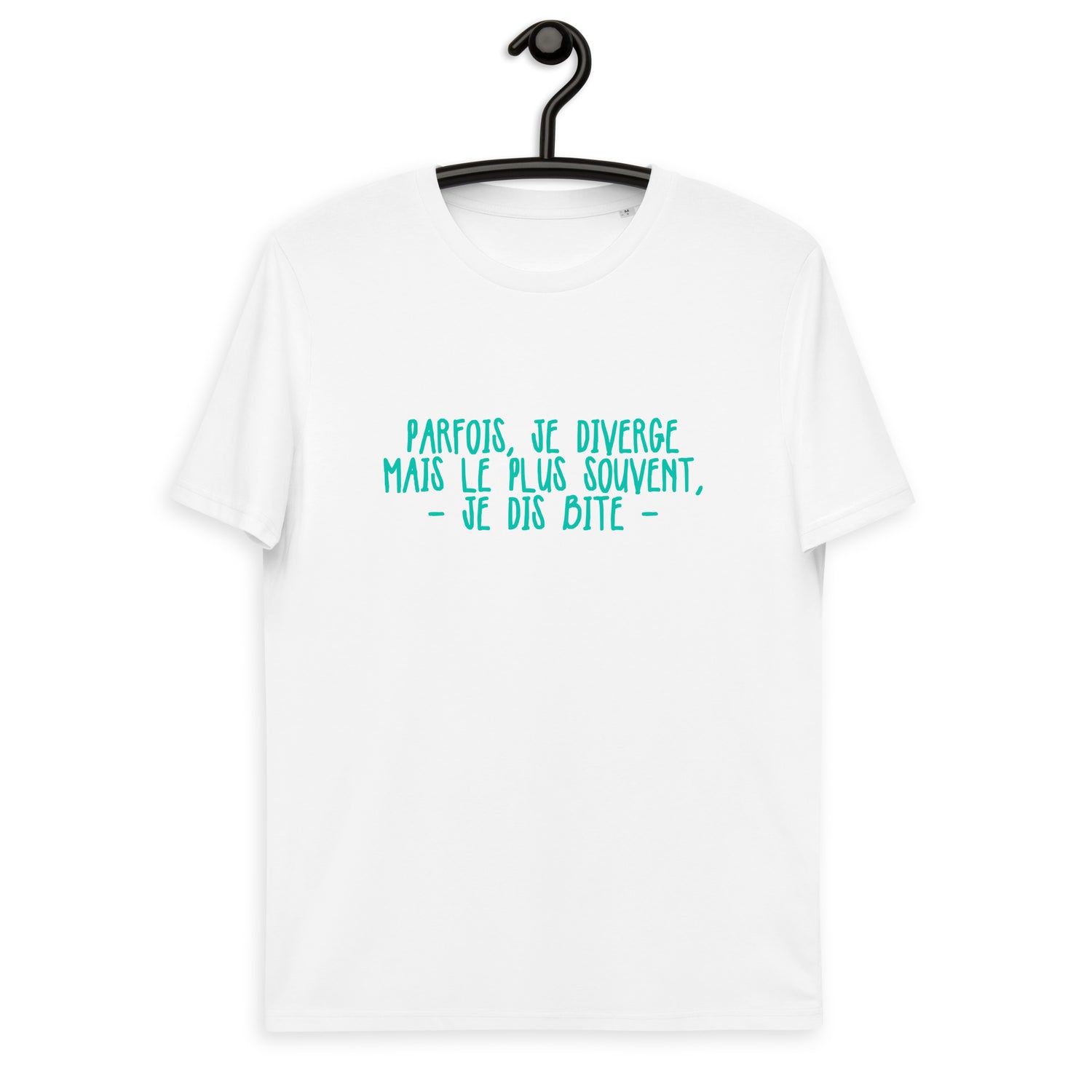 Parfois, je diverge - T-shirt unisexe en coton biologique