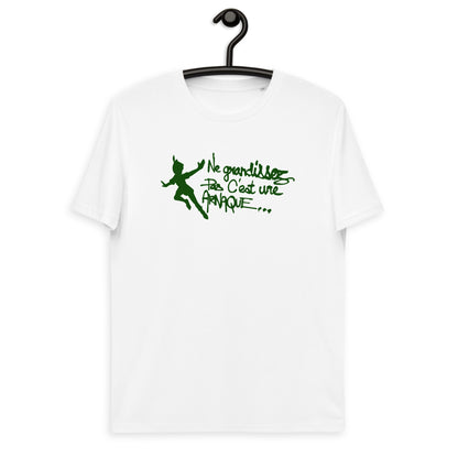 Ne grandissez pas  -  T-shirt unisexe en coton biologique