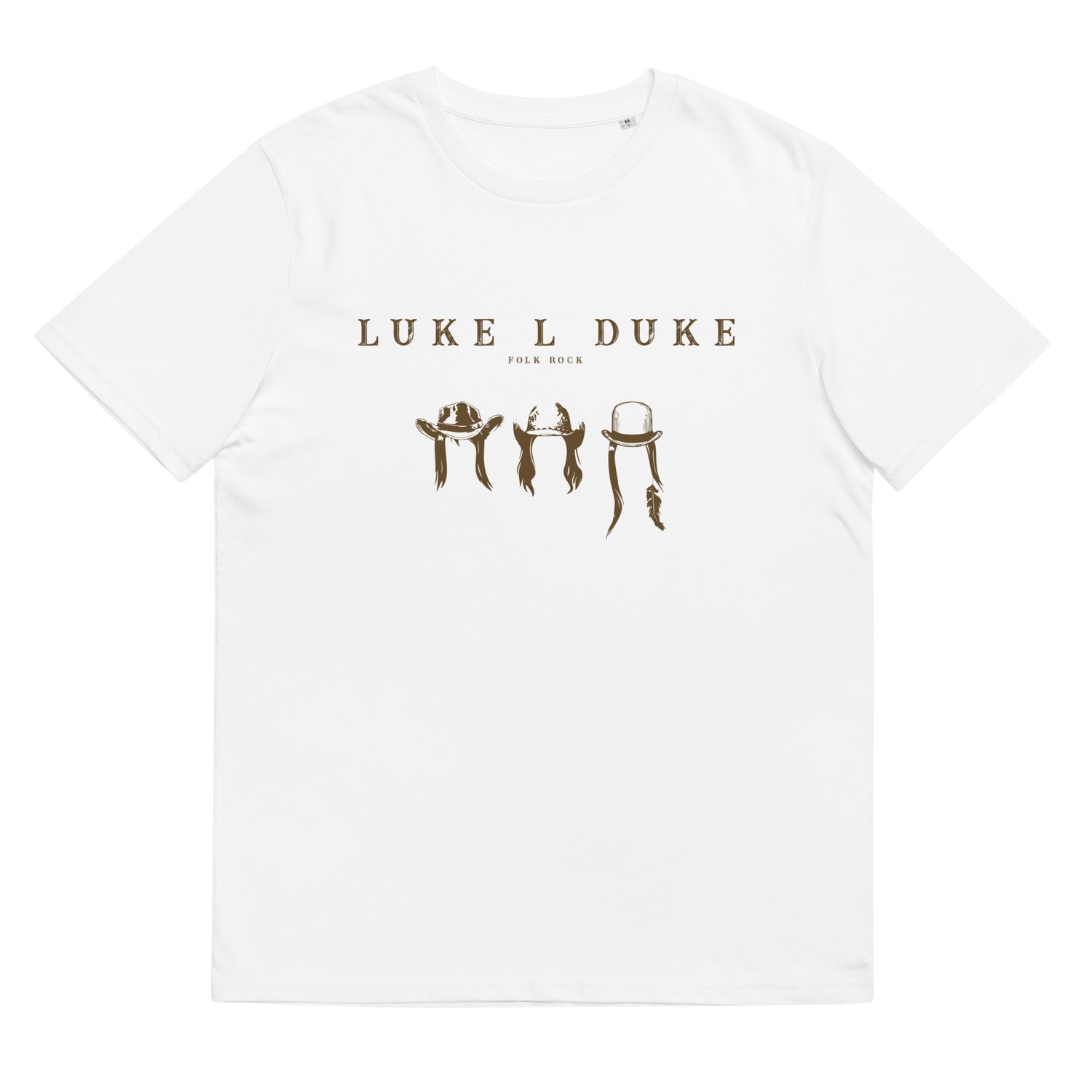 Luke L Duke - Tête - T-shirt unisexe en coton biologique
