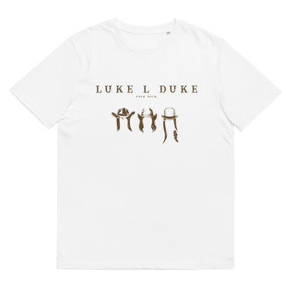 Luke L Duke - Tête - T-shirt unisexe en coton biologique