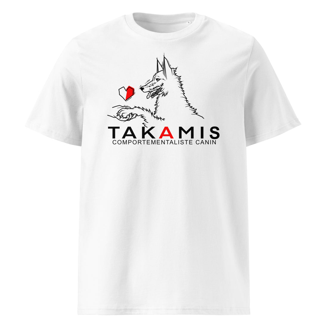 Takamis - T-shirt unisexe en coton biologique